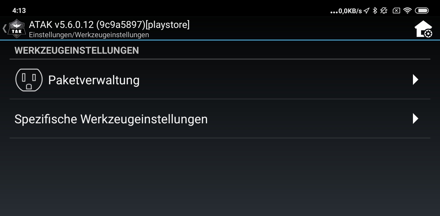 ATAK Mesh Paketverwaltung