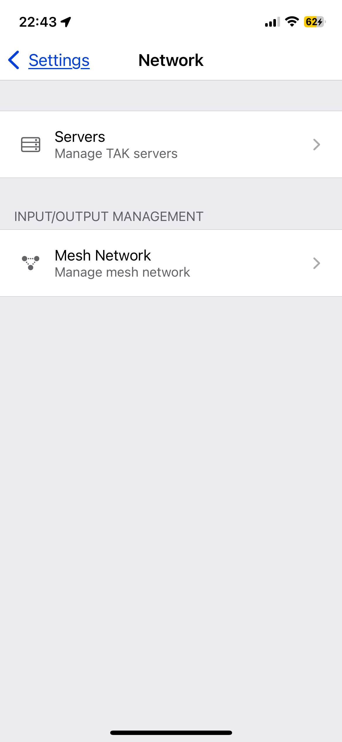 iTAK Netzwerkeinstellungen