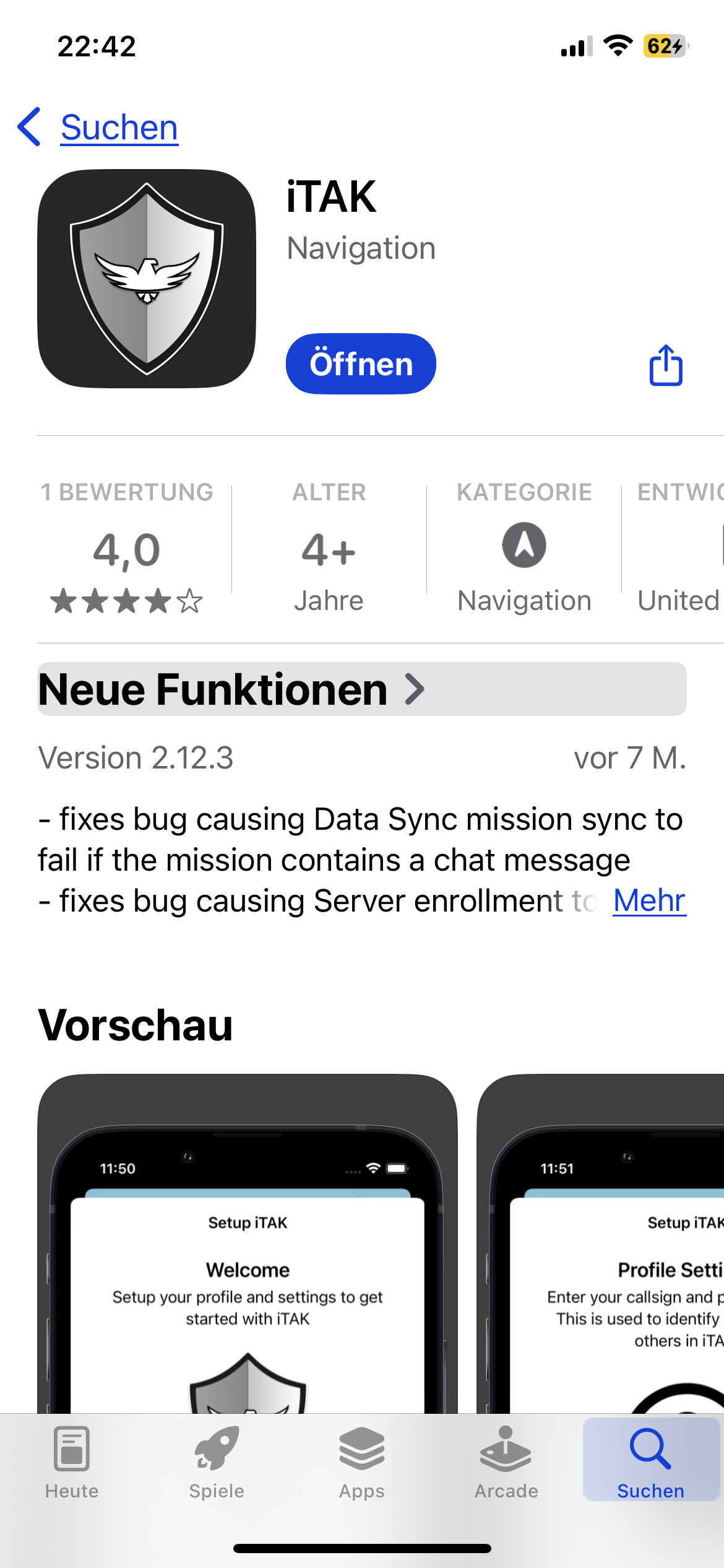 iTAK im App Store suchen und herunterladen